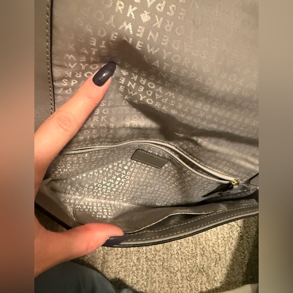 Kate Spade Light Gray Crossbody Bag - Picture 15 of 16